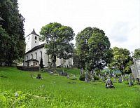 Horní Maršov, hřbitovní kostel Nanebevzetí Panny Marie.