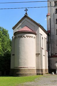 Kaple při severní stěně baziliky