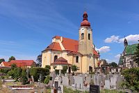 Raspenava, kostel Nanebevzetí Panny Marie.