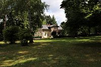 Villa Friedland, pohled z parku