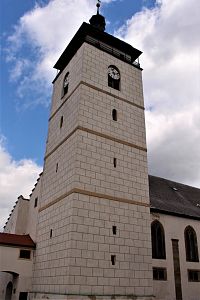 Věž kostela sv. Jakuba staršího