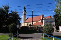 Kostel sv. Mikuláše, pohled od jihu