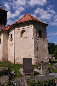 Presbytář kostela