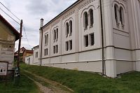 Jižní strana synagogy