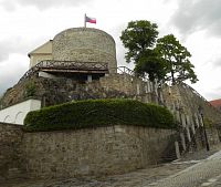 Vyhlídka na věži hradu Bečova nad Teplou.