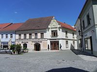 Pohled na dům U štvaného jelena