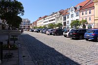 Pohled od radnice na Velké náměstí