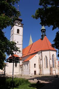 Presbytář kostela