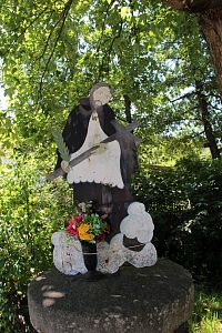 Socha sv. Jana z Nepomuku v Zelené Lhotě