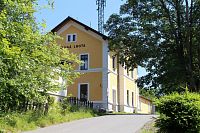 Pohled na nádraží od hotelu Zach