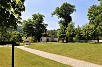 Zámecký park v Hrádku u Sušice.
