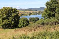 Pohled na Budětickou vrchovinu