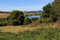 Pohled na Budětickou vrchovinu