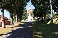 U turistického přístřešku