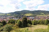 Pohled na město a Svatobor