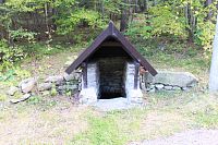 Lesní studánka u Pohorska.