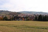 Pohled k jihu na město