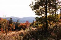 Pásmo kopců  nad pravým břehem Otavy