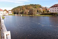 Nábřeží Karla Houry v Sušici.