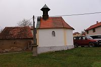 Východní strana kaple