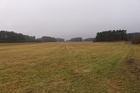 Pohled od kaple k západu