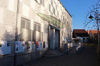 Západní strana objektu