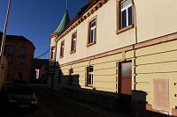 Pohled z Ostrovní ulice