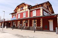 Pohled z nástupiště