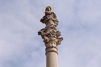 Vrchol mariánského sloupu