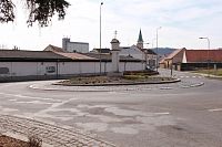 Celkový pohled na křižovatku