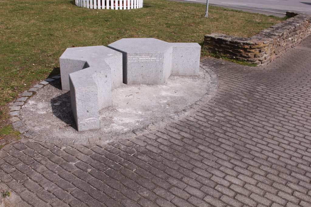 Pomník Jaroslava Blahoše v Horažďovicích.