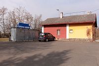 Pohled z ulice U Zastávky