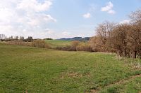 Pohled od kaple k JZ