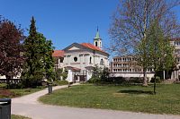 Kostel sv. Jana Křtitele ve Vodňanech.