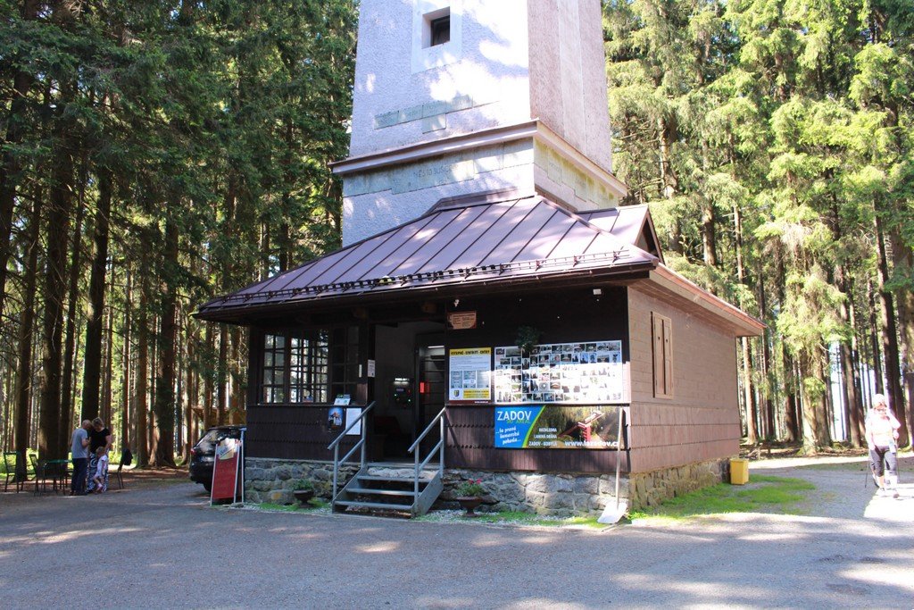 Klostermannova rozhledna na Javorníku.