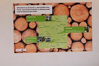 Mapa u vchodu do muzea