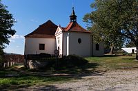 Východní strana kaple