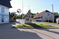 Pohled z křižovatky