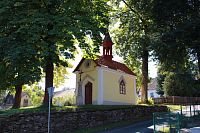 Bližanovy, kaple sv. Vojtěcha.