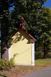 Zadní strana kaple