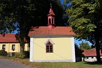 Jižní strana kaple