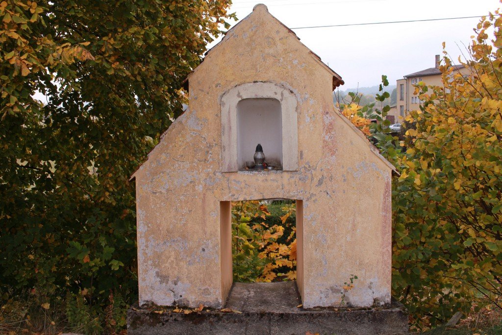 Kaple sv. Jana z Nepomuku v Čekanicích.