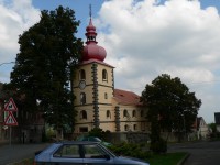 Blíževedly, kostel sv.Václava