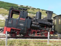 Stará parní lokomotiva