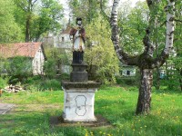 Hrádek u Sušice,socha sv.J.Nepomuckého