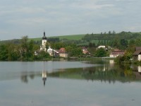 Žinkovy, pohled na město