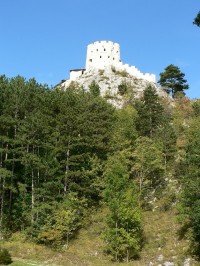 Hrad Lossenheim od západu