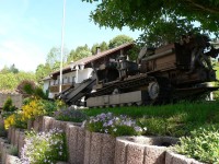 Bodenmais, starý těžební stroj