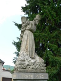 Sušice, socha M.J.Husa