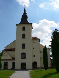Sušice, kostel P.Marie - průčelí